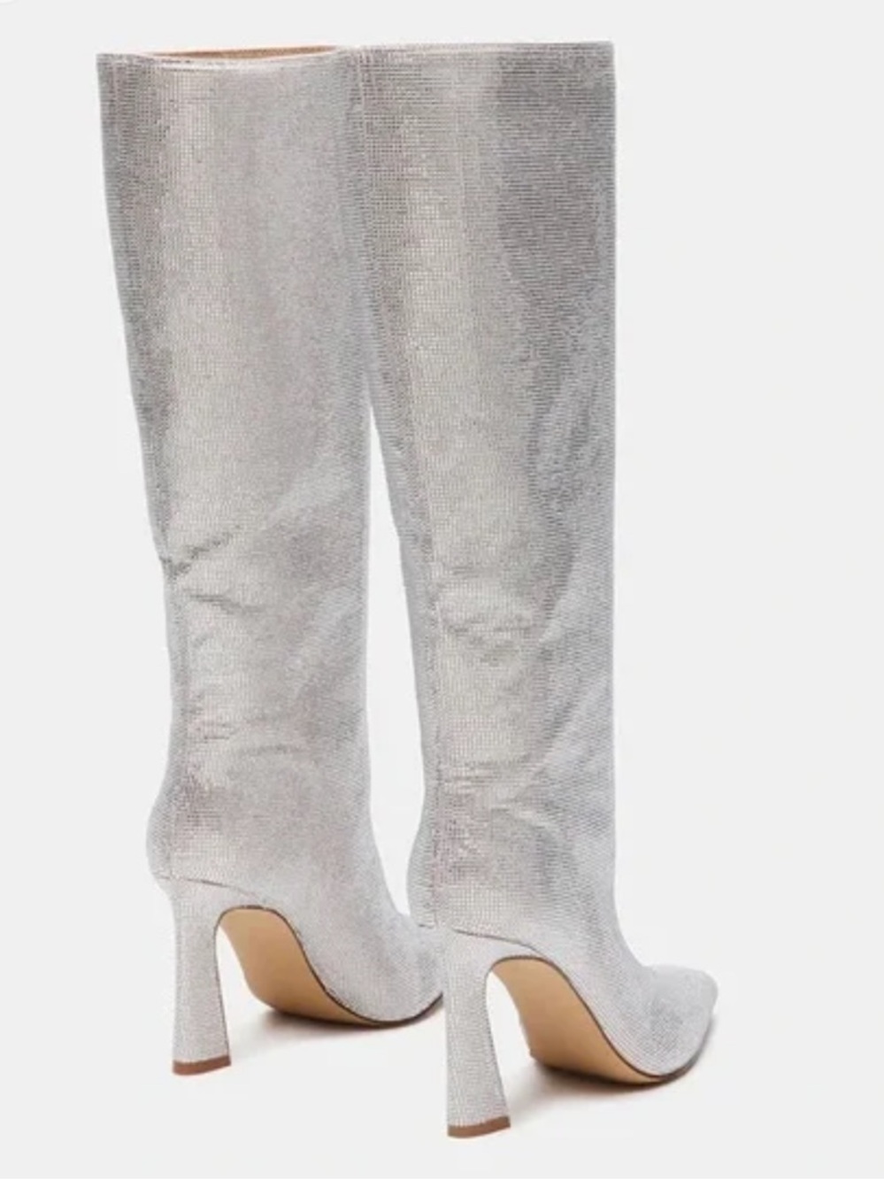 Steve Madden Shayna Rhinestones Knee High Boots - Picture 2 of 8